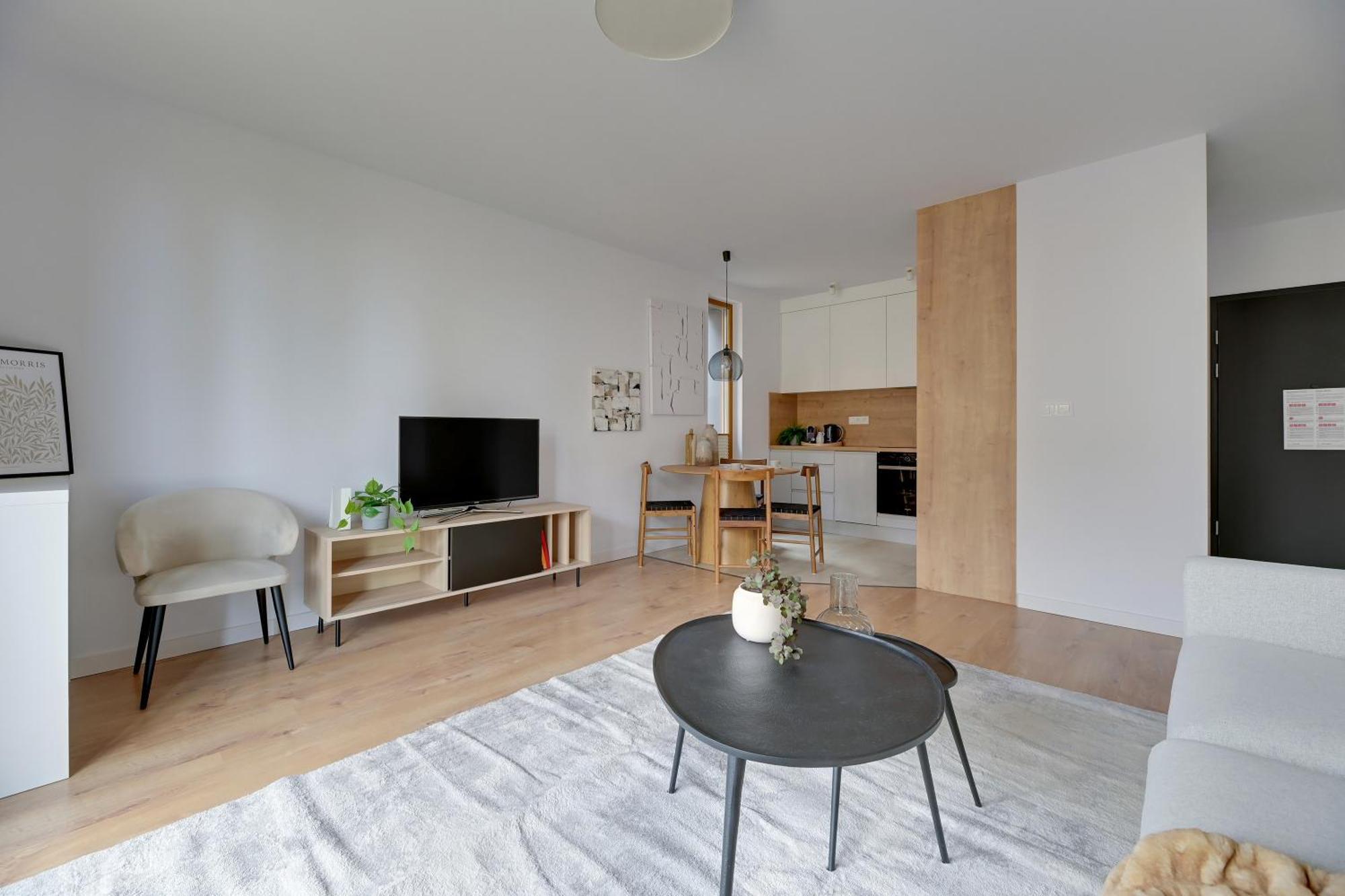 Front Park Apartments With Parking By Lion Apartments Gdansk Room photo